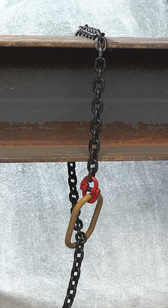 Cross Arm Chain, Temporary, 410 lb.