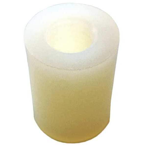 Round Standoffs, #10-32 Thrd Sz, 1/2 in Bd L, Nylon Plain, 10 PK