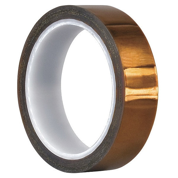 Film Tape, Polyimide, Amber, 1 In. x 36 Yd.