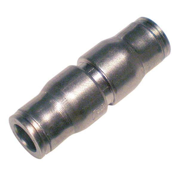 Nickel Plated Brass Union, 1/4 in Tube Size