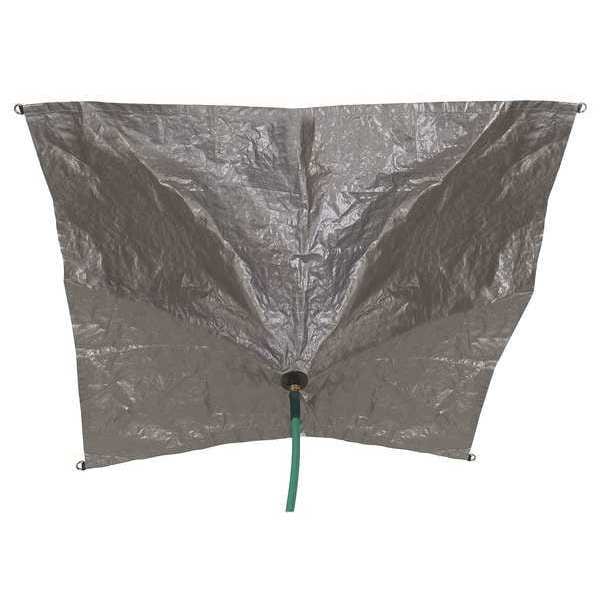 Tarpaulin, Drainage, Cut Size 15x15Ft