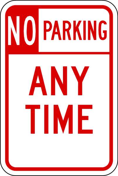No Parking Sign, 12