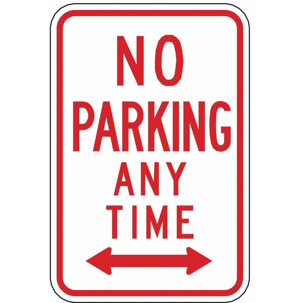 No Parking Any Time Sign, 18