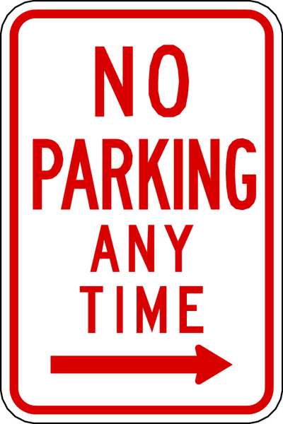 No Parking Sign, 12