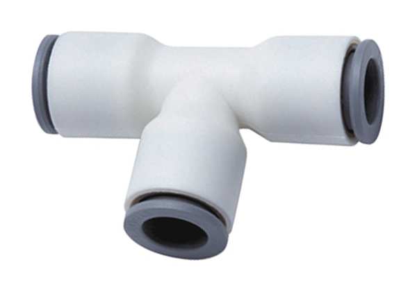 Nylon Union Tee, 1/4 in Tube Size