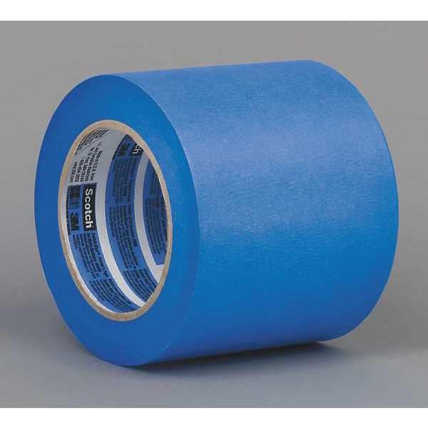 Painters Masking Tape, Blue, 4 In x 60 Yd