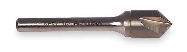 Countersink, 3 FL, 60 Deg, 1/8, Carbide
