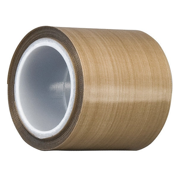 Cloth Tape, 1 x 5 yd, 6.8 mil, Light Brown