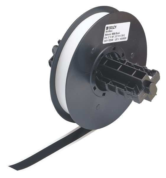 Tape Cartridge, Black, 100 ft. L, 1/2 In. W