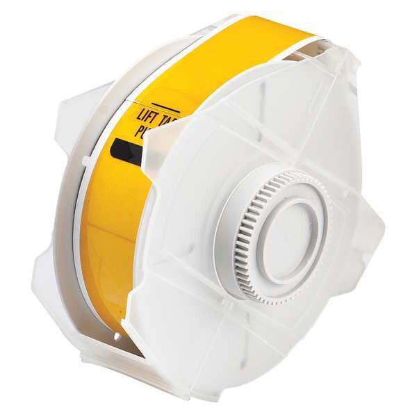 Tape, Yellow, 50 ft. L, 1-1/8 In. W