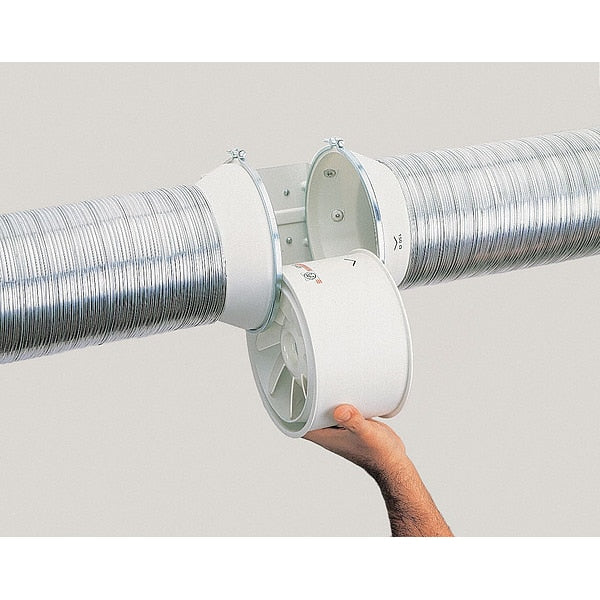 Mixed Flow Duct Fan, 4 In. Dia.
