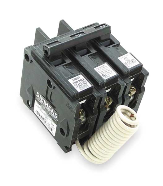Miniature Circuit Breaker, 50 A, 120/240V AC, 2 Pole, Bolt On Mounting Style, BQ Series