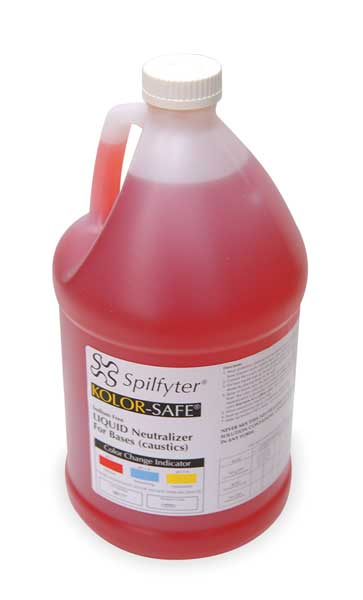 Base Neutralizer, 38 lb, Red, PK4