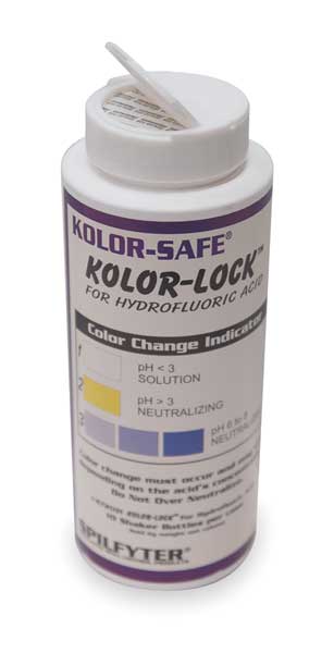 HF Acid Neutralizer, 13 lb, White, PK10