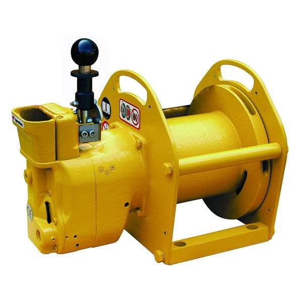 Air Winch, Lever Ctrl, 878 lb Max Pull