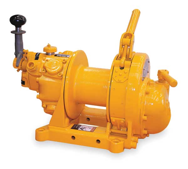 Air Winch, Lever Ctrl, 1200 lb Max Pull