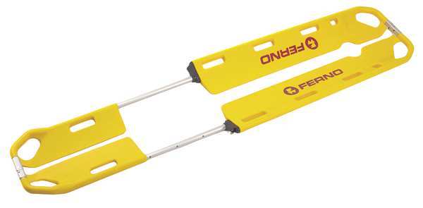 Scoop Stretcher w/Pins, 350 lb., YLW