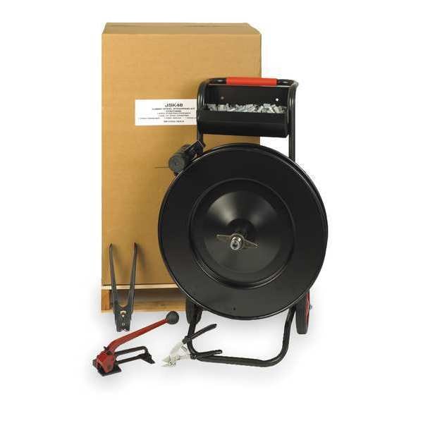 Steel Strapping Kit, 20 mil, 3/4 In. W