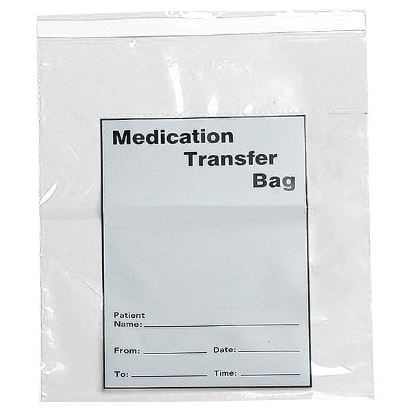 Biohazard Bags, 0.5 gal., Clear, PK1000