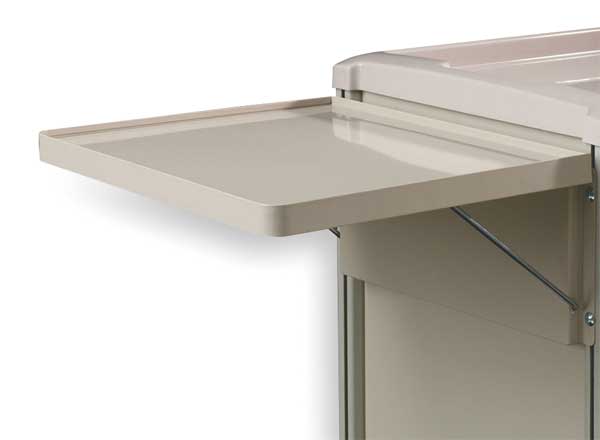 Side Shelf, 14-7/8 L x 17-3/4 In W, Taupe