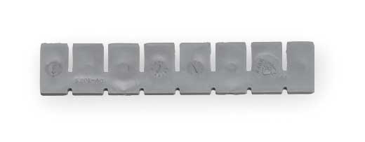 Long Drawer Tote Divider, 1-7/8 In H, Gry