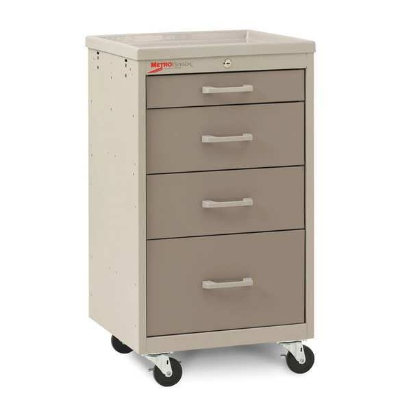 Compact Cart, Steel/Polymer, Lt./Dk.Taupe