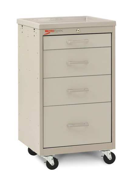 Compact Cart, Steel/Polymer, Light Taupe