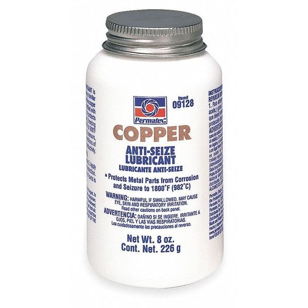 Anti Seize Compound, Copper, 8-Oz. Bottle