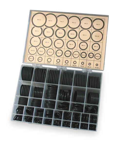 O-Ring Asst, Viton, 436 Pcs, 36 Szs