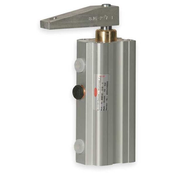 Pneumatic Swing Clamp, 46.5 mm, 94 Lb
