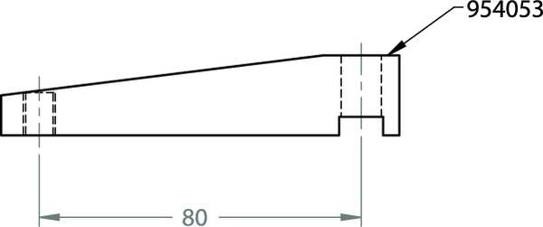 Pneumatic Swing Clamp Arm