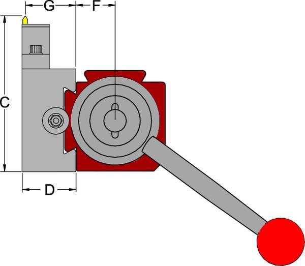 Tool Holder, OD/ID, Series CXA