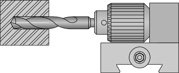 Tool Holder, Dovetail Drill Chuck, CXA