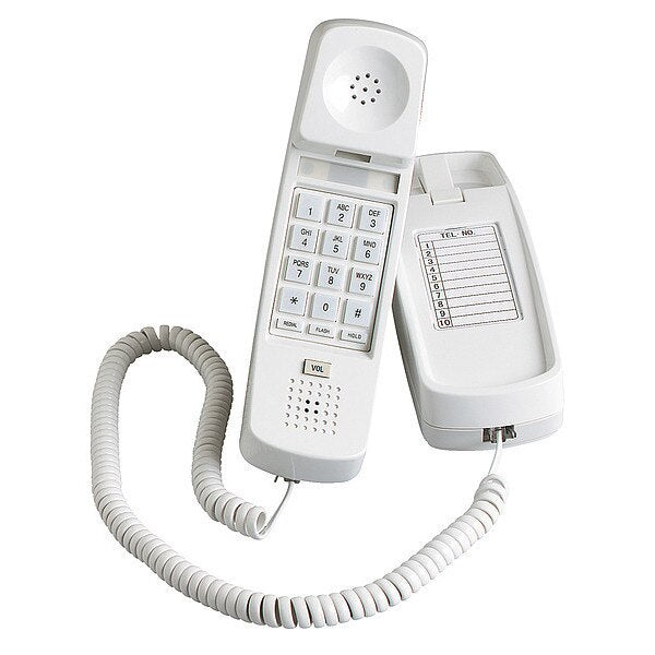 Trimline Phone, White
