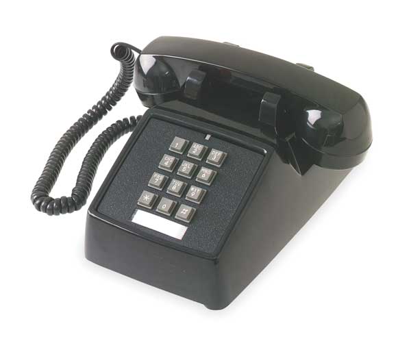 Standard Desk Phone, Black