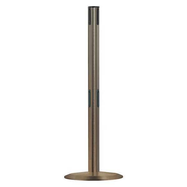 Receiver Post, 38 In H, Satin Chrome