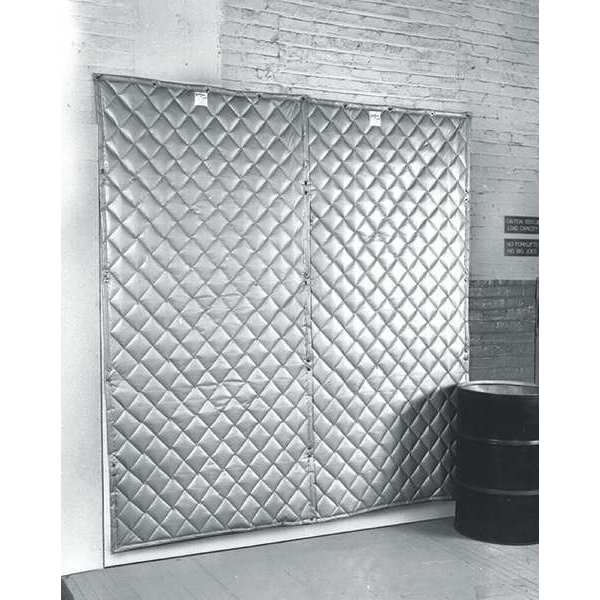 Noise Reduction Panel, 25ftL, Gray, Fbrglss