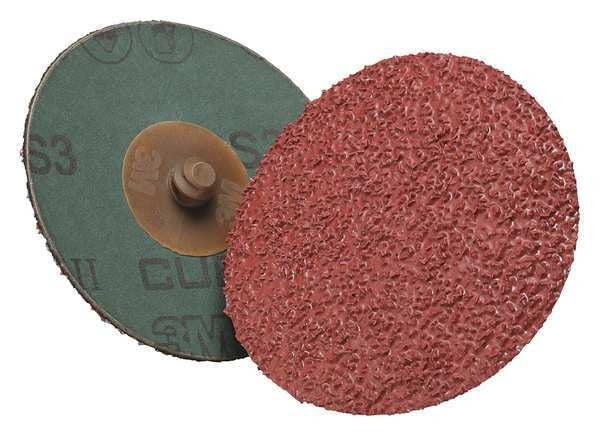Fiber Disc, No Hole, 2 in. Dia., 36