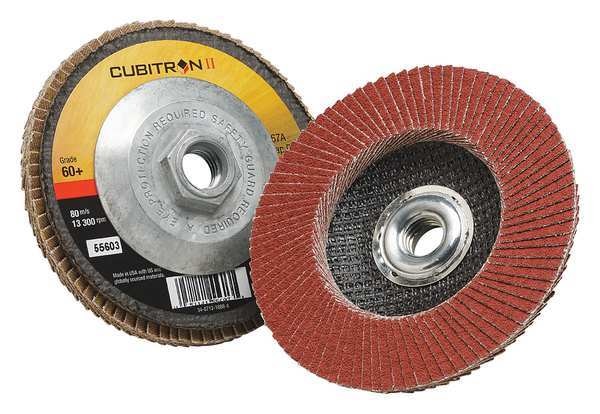 Flap Disc, T27, 4-1/2in. x 5/8-11, 60