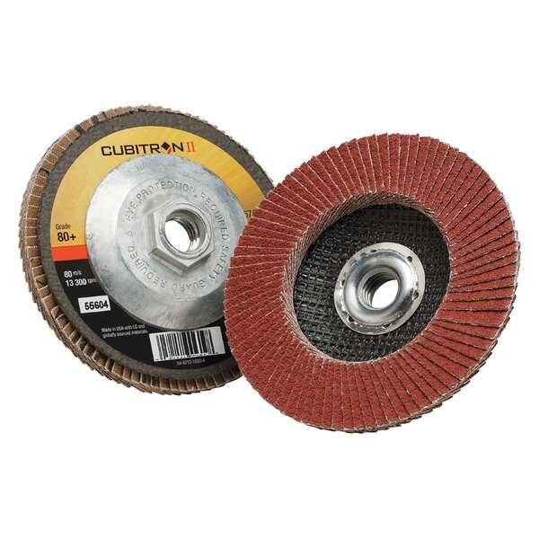Flap Disc, T27, 4-1/2in. x 5/8-11, 80