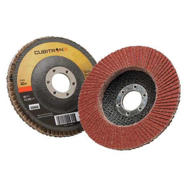 Flap Disc, T27, 4-1/2in. x 7/8in., 40