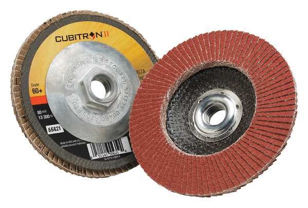 Flap Disc, T29, 4-1/2in. x 5/8-11, 60