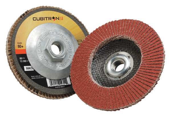 Flap Disc, T29, 4-1/2in. x 5/8-11, 80