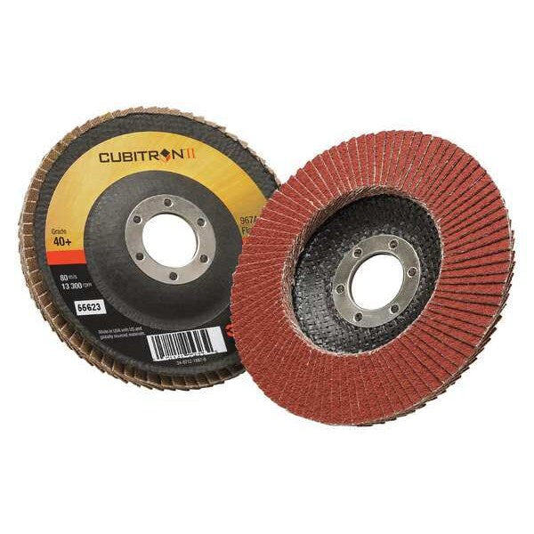 Flap Disc, T29, 4-1/2in. x 7/8in., 40