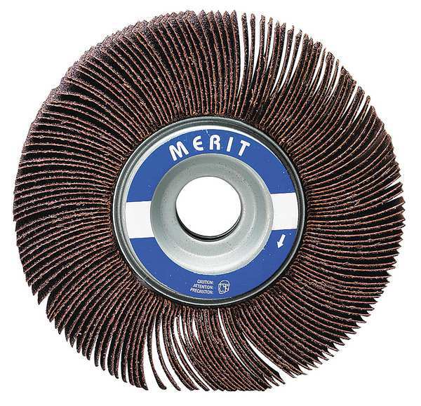 Flap Wheel, 1.5 D, 1.5 W, Shk 1/4, 60