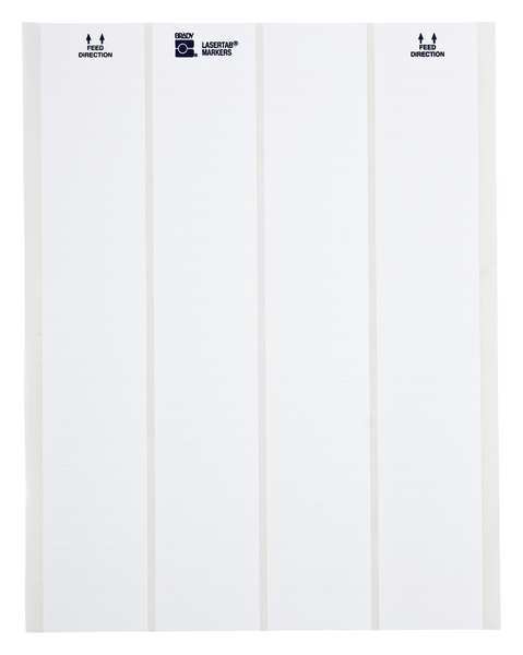 Write On Wire Marker, Polyester White, LAT-21-707-1