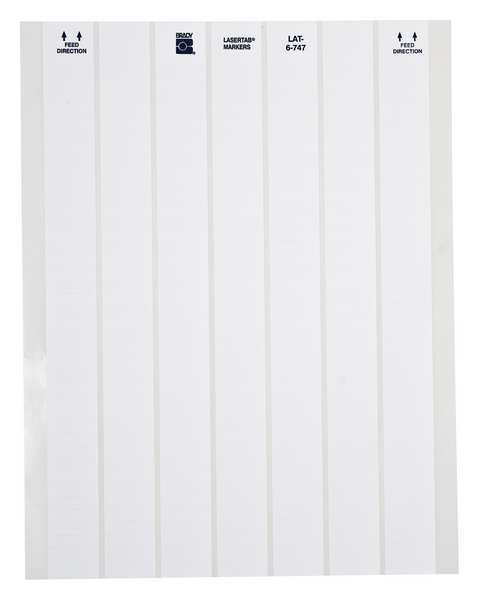 Write On Wire Marker, Polyester White, LAT-7-747-10