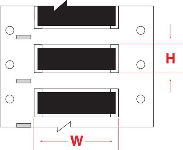 Write On Black Wire Marker Sleeves, PermaSleeve(R) Polyolefin, HX-1000-2-BK