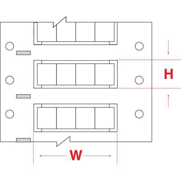 Write On White Wire Marker Sleeves, PermaSleeve(R) Polyolefin, 2HX-125-2-WT-4