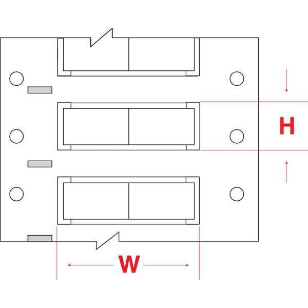 Write On White Wire Marker Sleeves, PermaSleeve(R) Polyolefin, HX-375-150-WT-J-2
